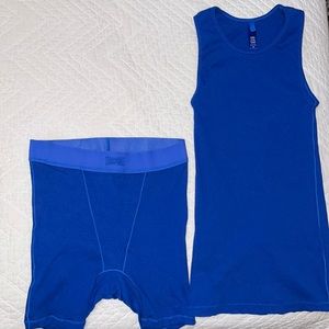 Blue Skims Set